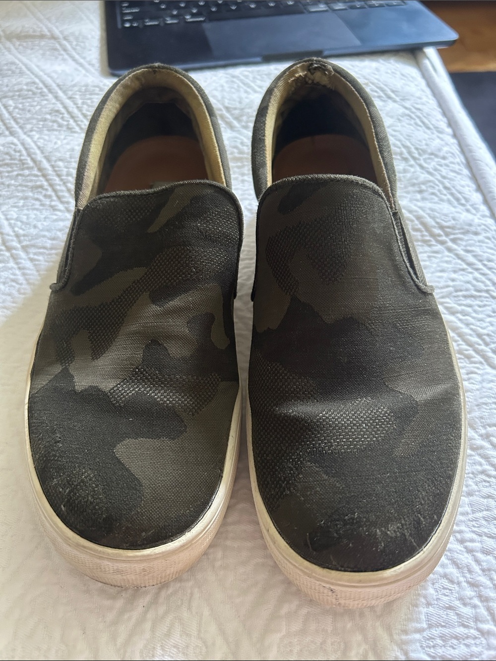 Steve Madden Olive Camo Slip-On Loafers